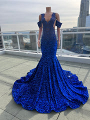 Blue Prom Gown