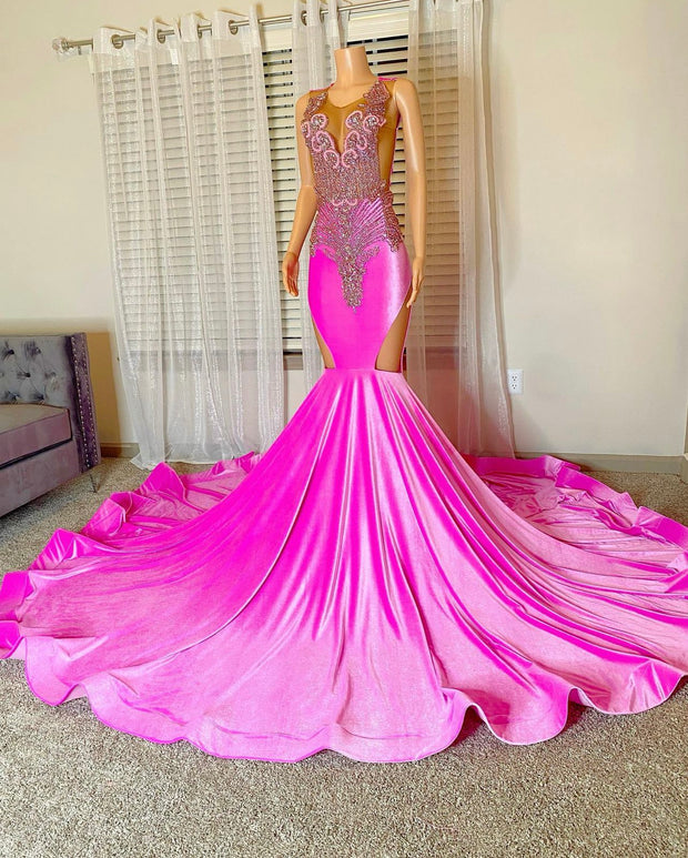 Pink gown