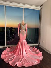 Pink Prom gown