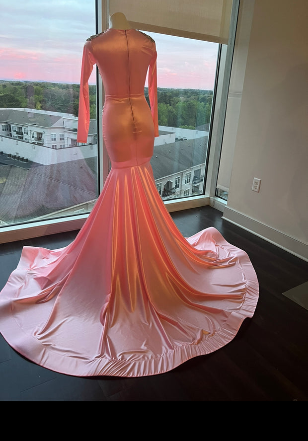 Pink Prom gown